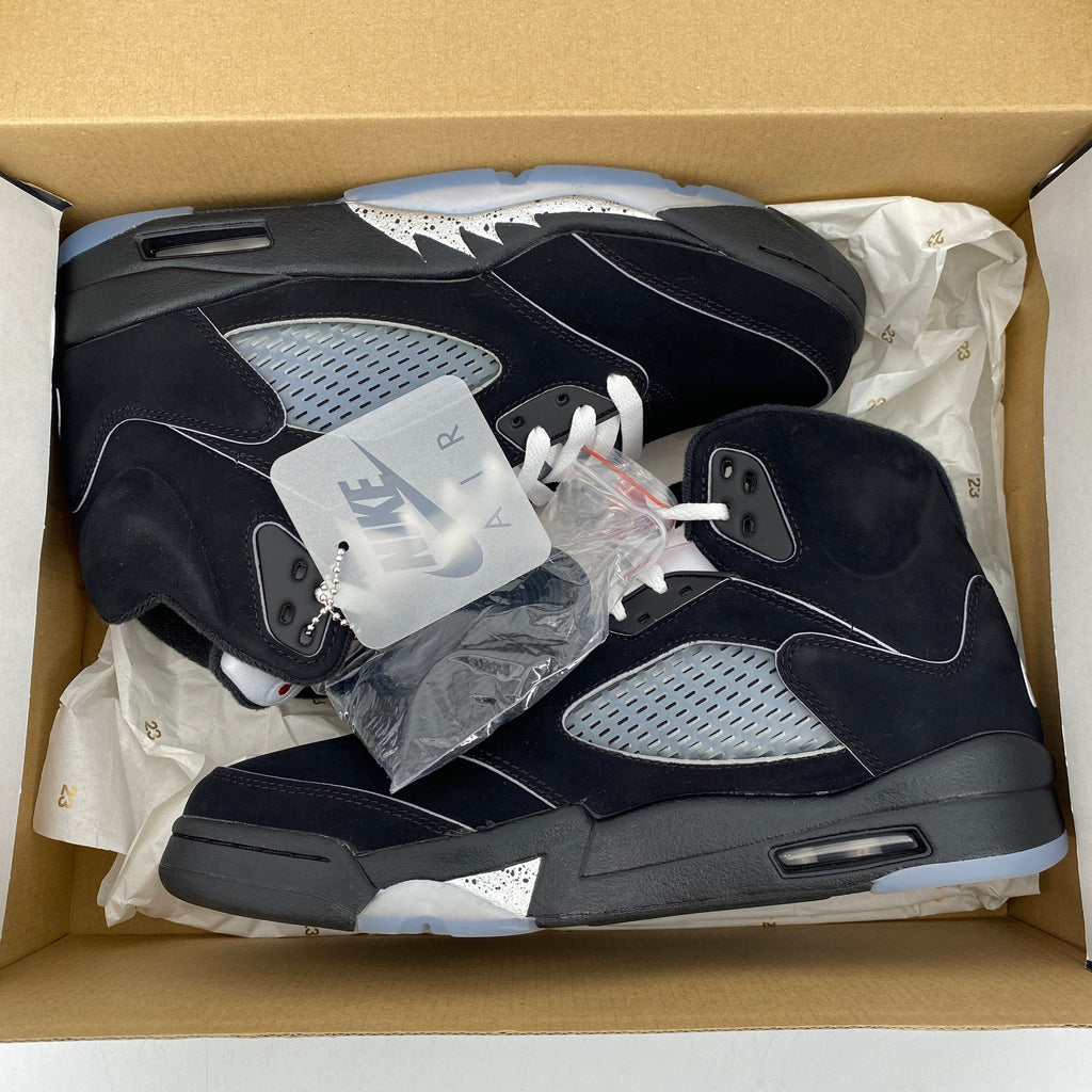 Air Jordan 5 Retro "Black Metallic Reimagined" 2025 New Size 8.5