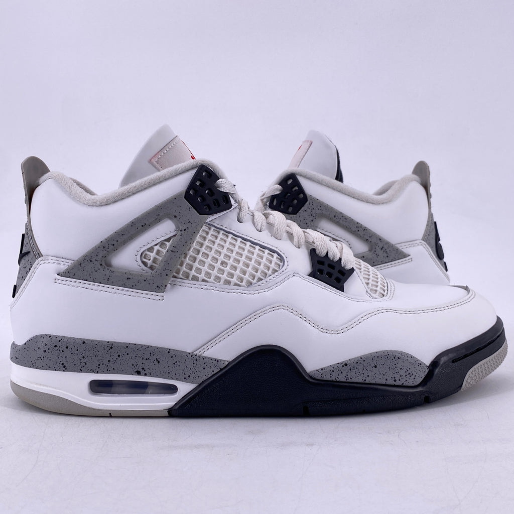 Air Jordan 4 Retro "White Cement" 2025 Used Size 10.5