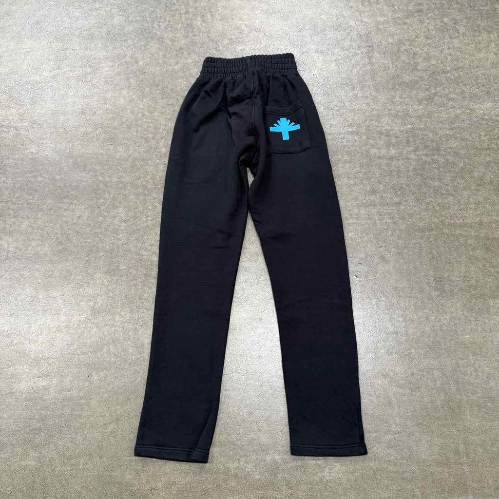 Vertabrae Sweatpants "LOGO BLUE" Black Used Size M