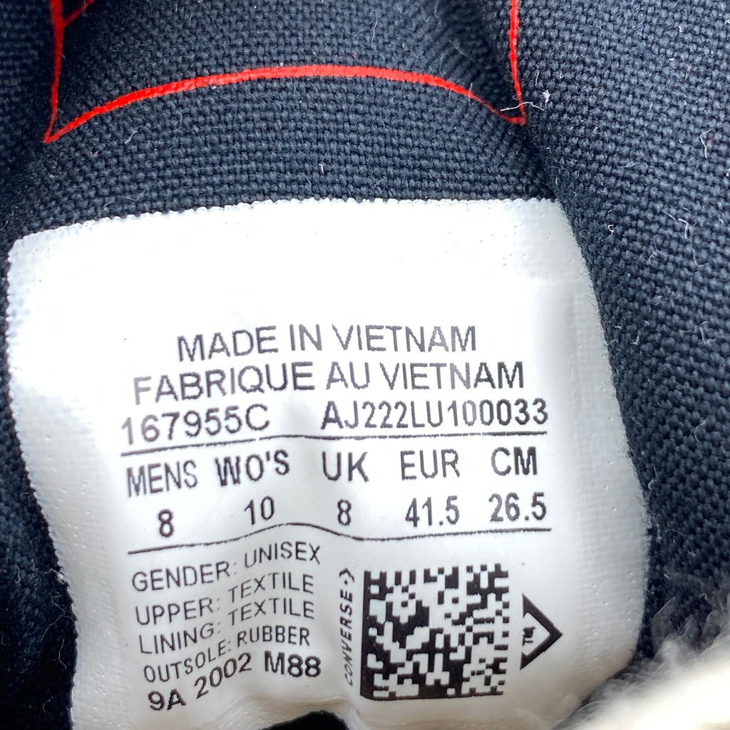 Converse Chuck Taylor 70's Hi "Fog Natural" 2020 Used Size 8