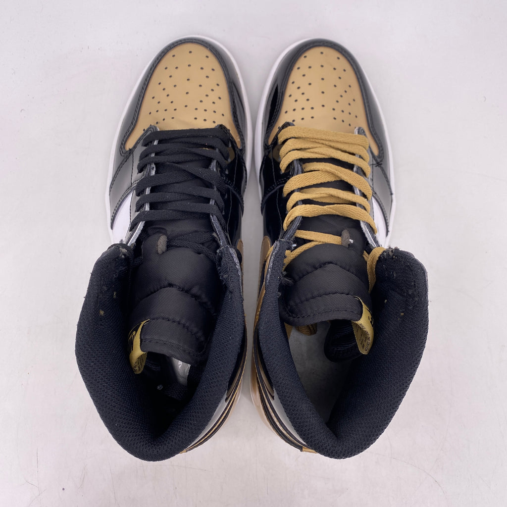 Air Jordan 1 Retro High OG "Gold Toe" 2018 Used Size 10.5