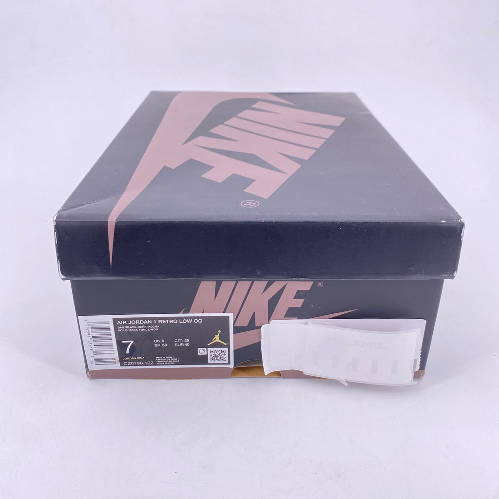 Air Jordan 1 Retro Low "Mocha" 2024 Used Size 7