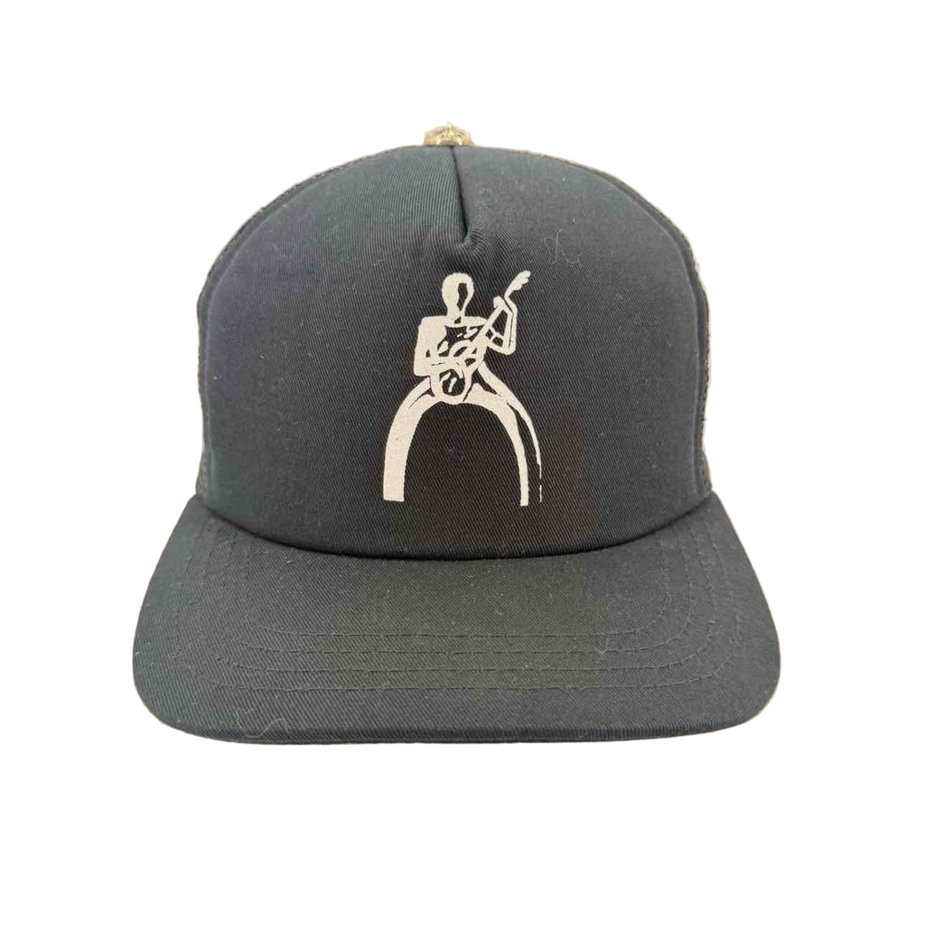 Chrome Hearts Trucker Hat "SEX PISTOLS" Used Black Size OS