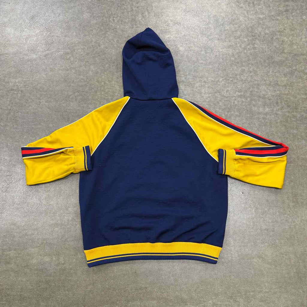 Gucci Hoodie "GG JACQUARD" Yellow Used Size XL
