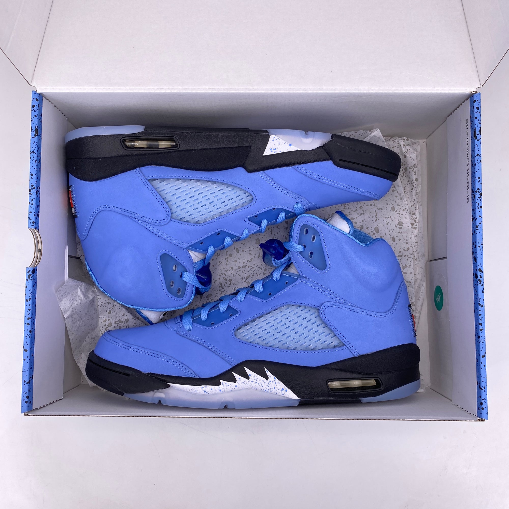 Air Jordan 5 Retro &quot;Unc&quot; 2023 New Size 10