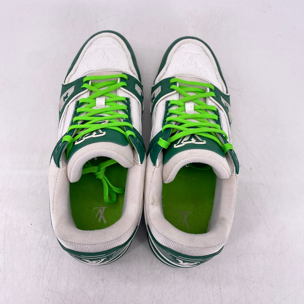 Louis Vuitton Trainer "Green" 2021 Used Size 10LV