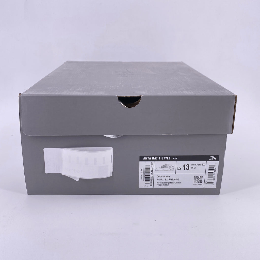 Anta Kai 1 Style "Brown" 2024 Used Size 13