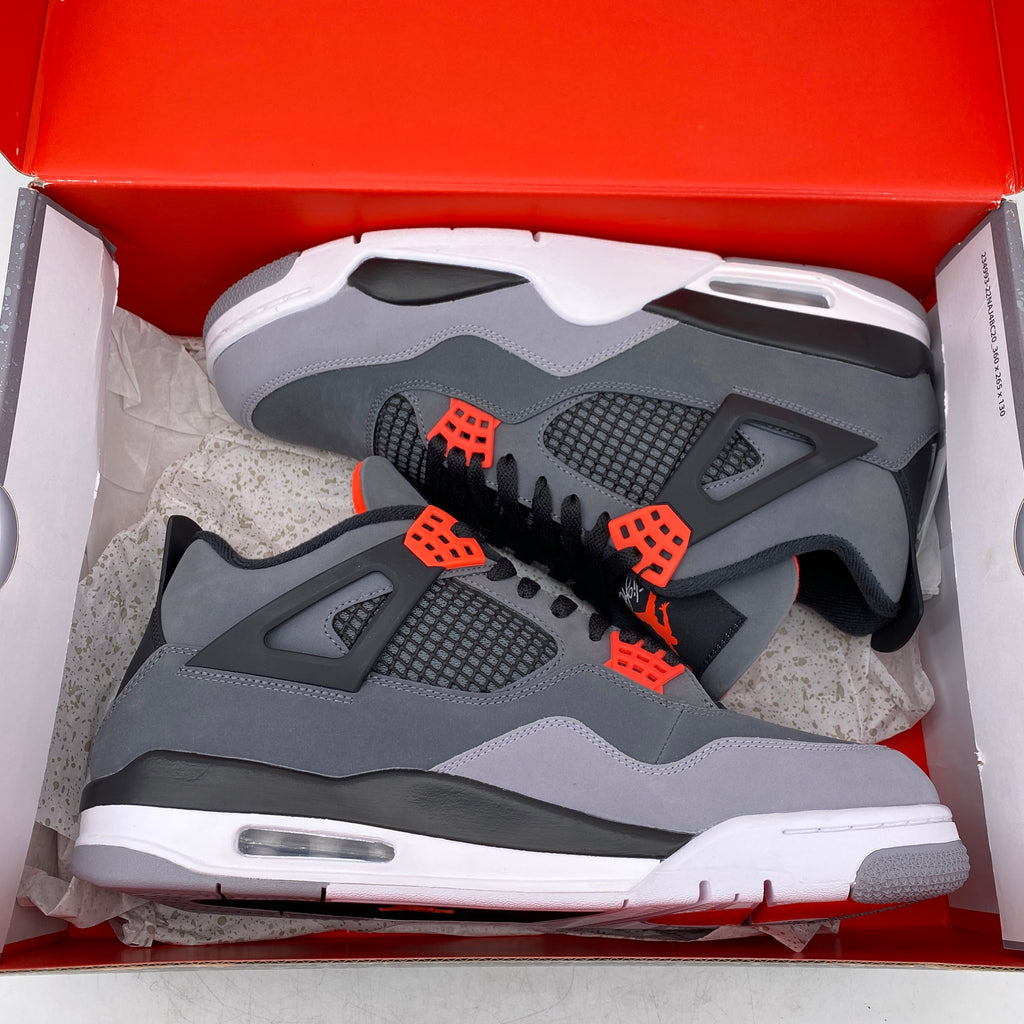 Air Jordan 4 Retro "Infrared" 2022 New Size 12
