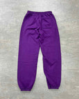 Sp5der Sweatpants "CLASSIC" Purple New Size XL