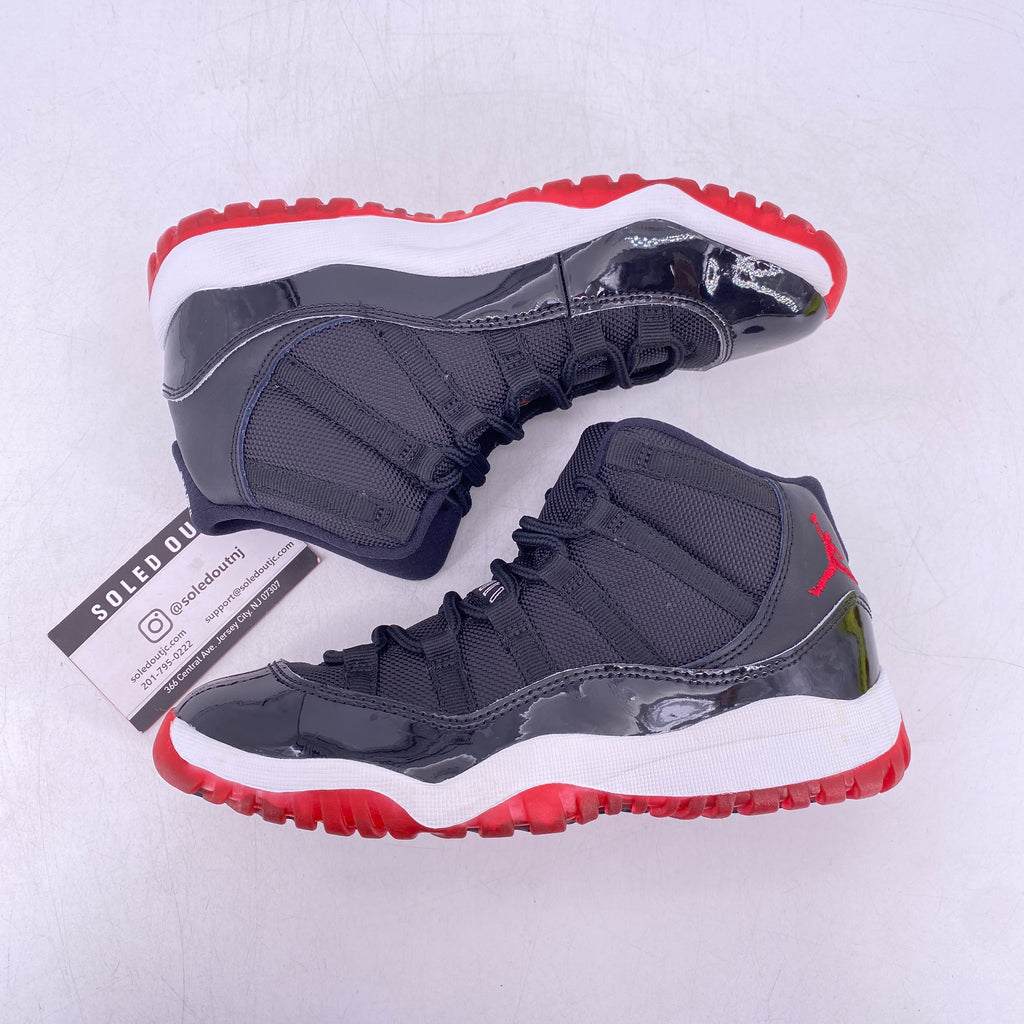 Air Jordan (GS) 11 Retro "Bred" 2019 New Size 3Y