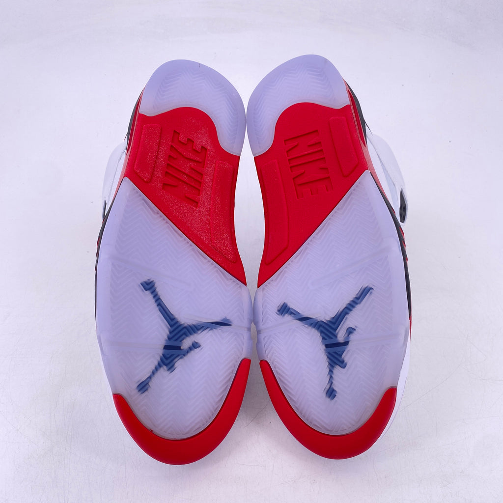 Air Jordan 5 Retro "Fire Red Black Tongue" 2025 New Size 11