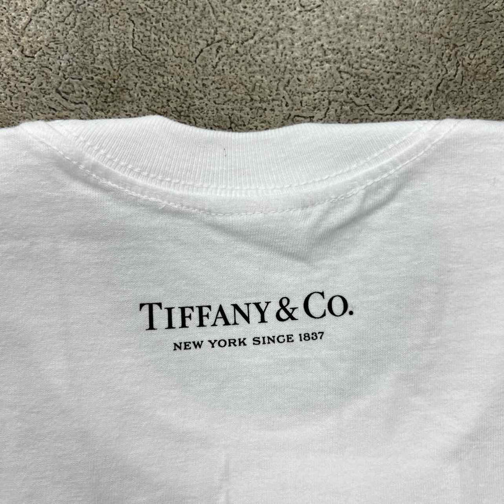 Supreme T-Shirt "TIFFANY BOX LOGO" White New Size L