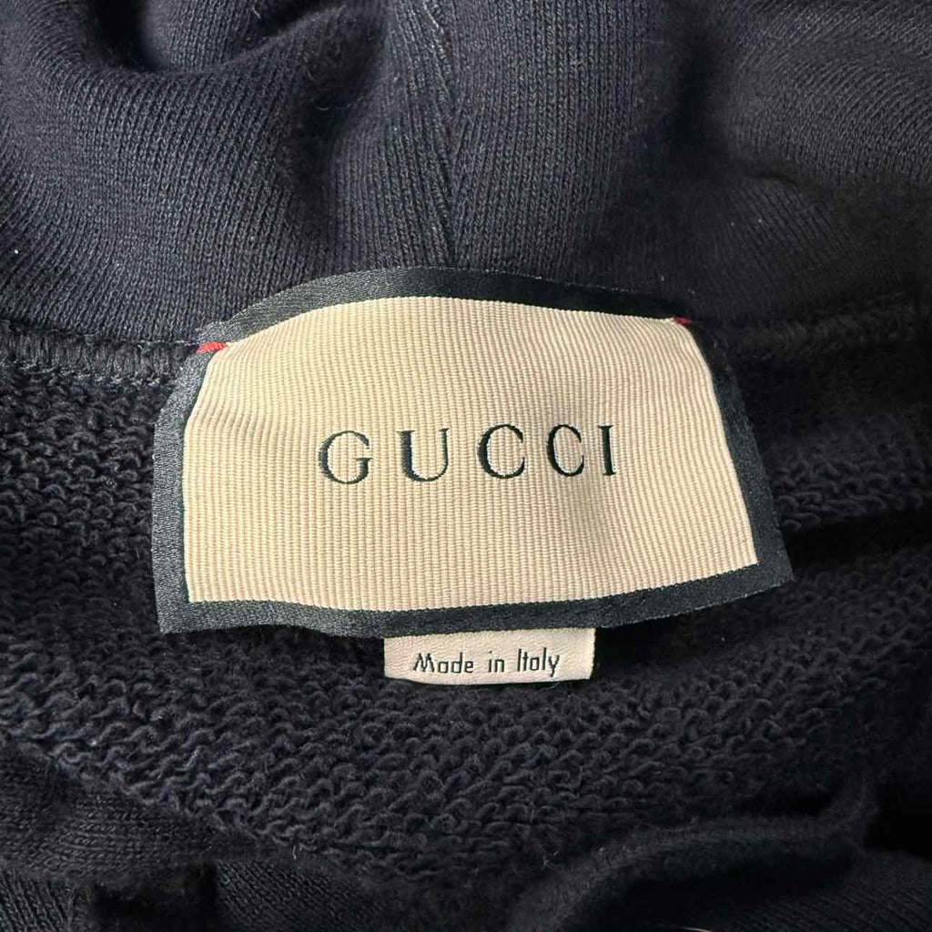 Gucci Hoodie "ORIGINAL GG" Black Used Size L