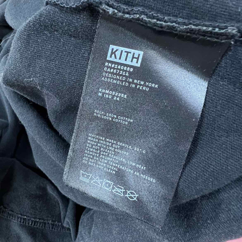 Kith T-Shirt "PREMIUM TECHNOLOGY" Black Used Size L