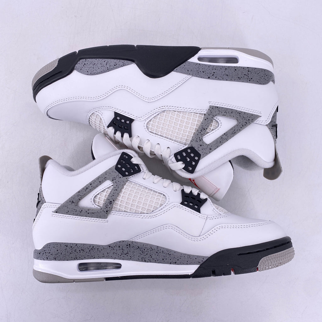 Air Jordan 4 Retro "White Cement" 2025 New Size 8.5