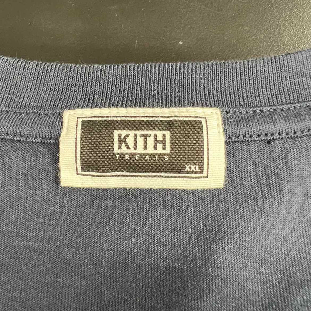 Kith T-Shirt "KITH TREATS" Navy New Size XXL