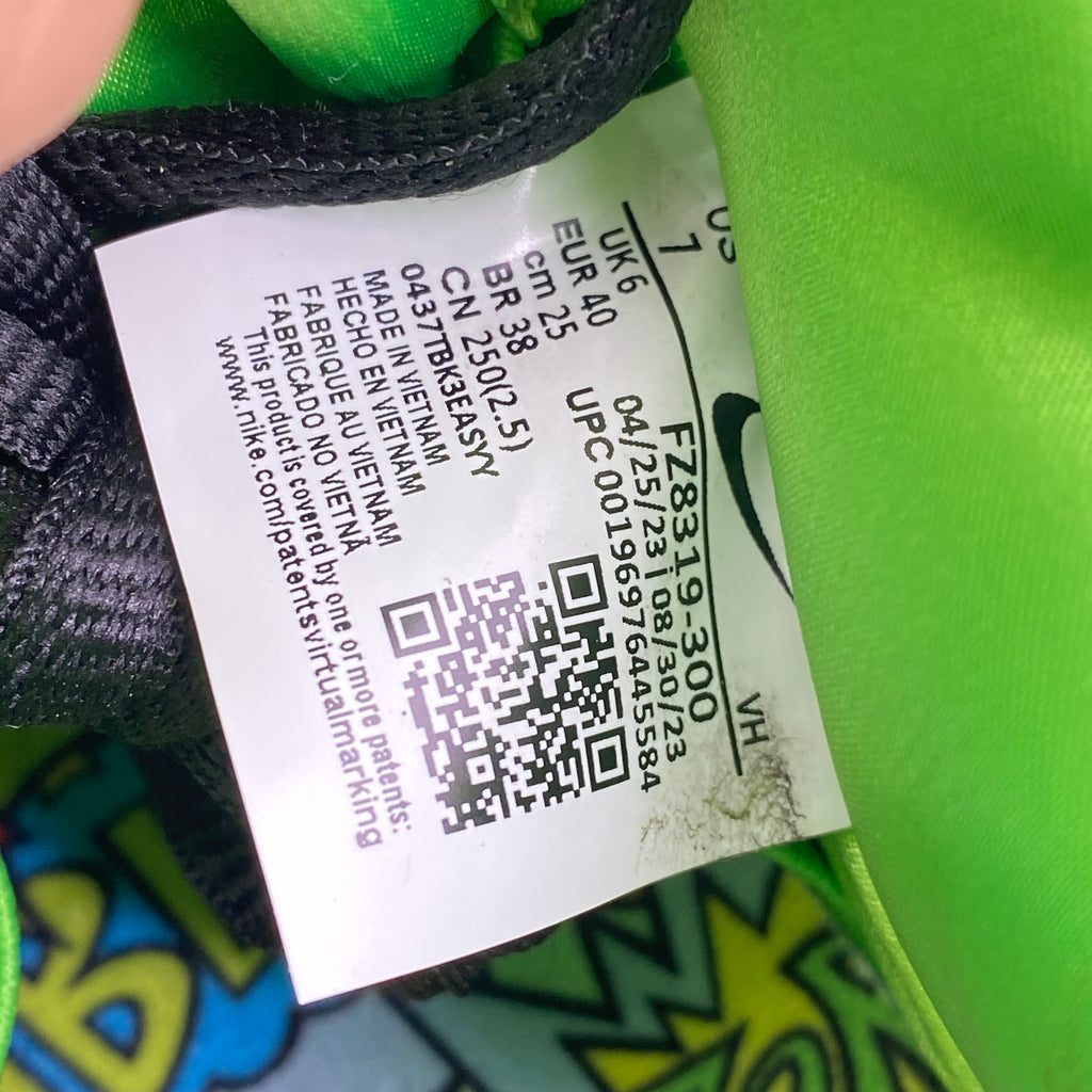 Nike SB Dunk Low "Powerpuff Buttercup" 2023 Used Size 7