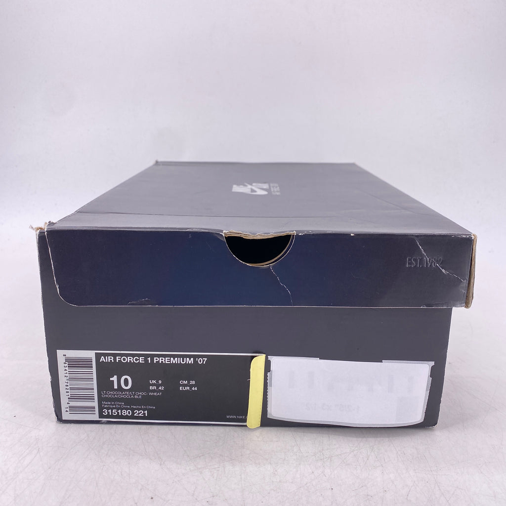 Nike Air Force 1 '07 "Light Chocolate" 2007 Used Size 10