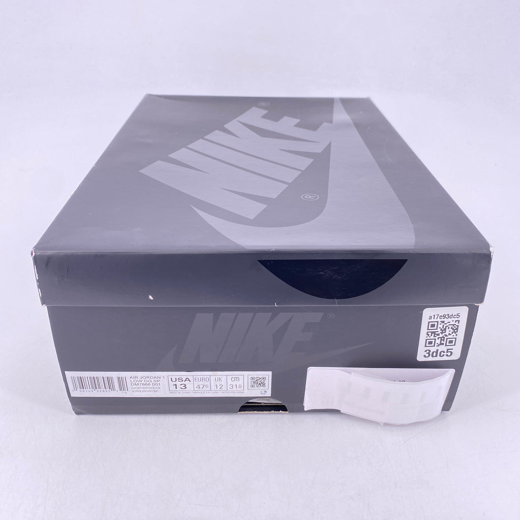 Air Jordan 1 Retro Low "Travis Black Phantom" 2022 Used Size 13