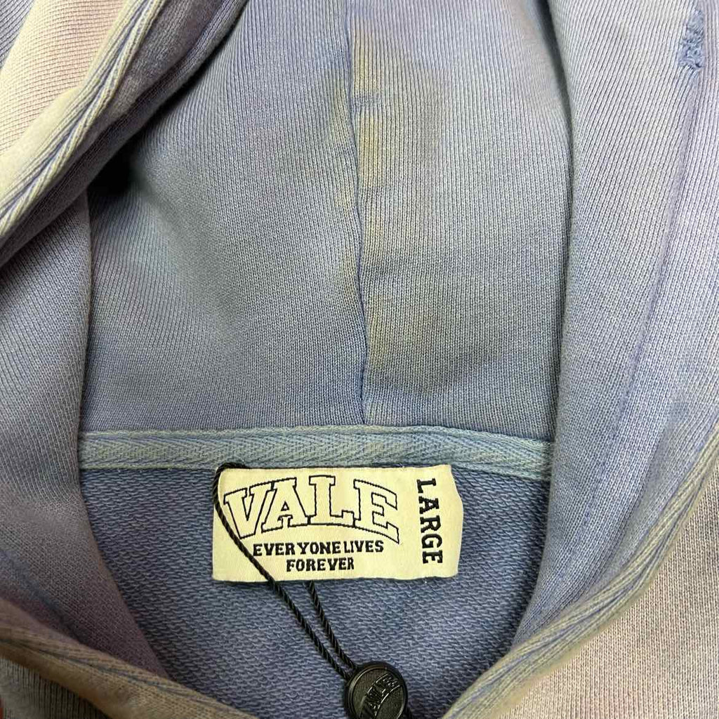 Vale Hoodie "VALE STATE" Blue Used Size L