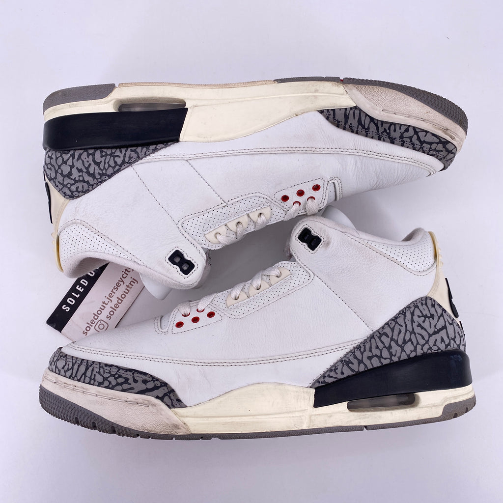 Air Jordan 3 Retro "White Cement Reimagined" 2023 Used Size 12