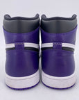 Air Jordan 1 Retro High OG "Court Purple 2.0" 2020 Used Size 10