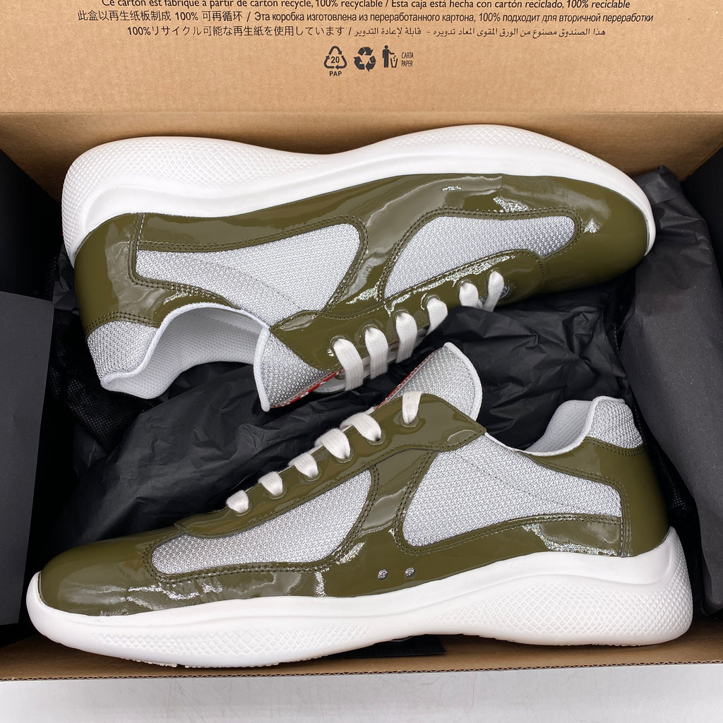 Prada America's Cup "Loden Green Silver"  New Size 10 Prada