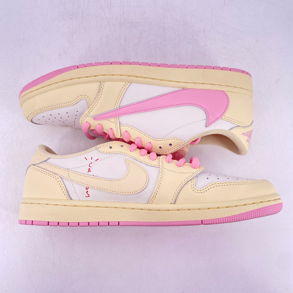 Air Jordan 1 Retro Low "Travis Scott Sail Tropical Pink" 2026 Used Size 10