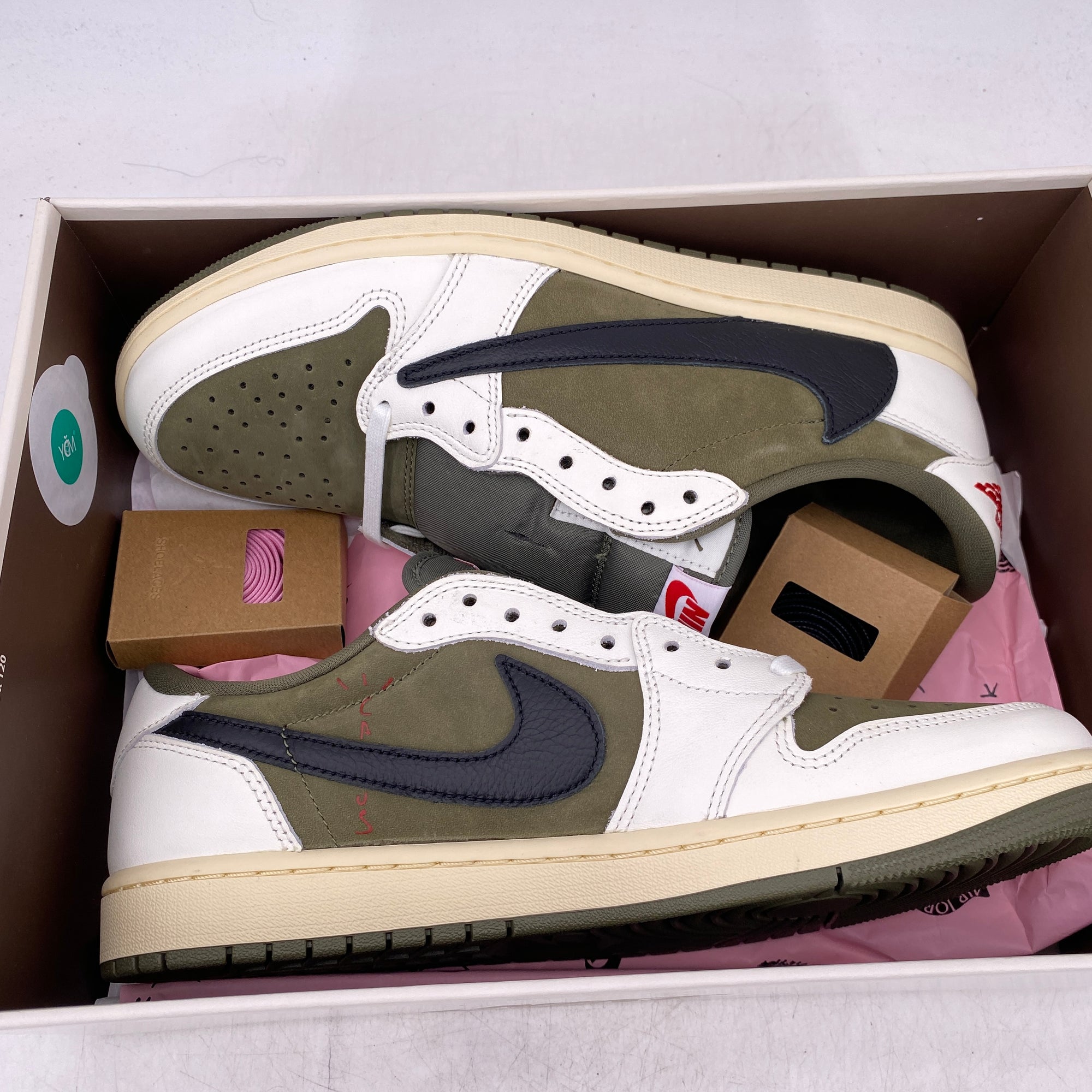 Air Jordan 1 Low OG SP &quot;Medium Olive&quot; 2024 New Size 10