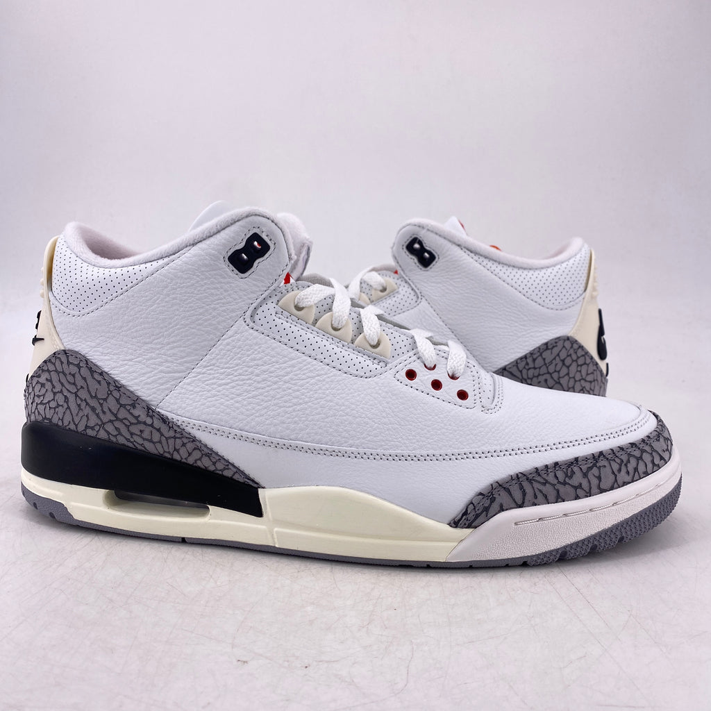 Air Jordan 3 Retro "White Cement" 2023 New Size 14