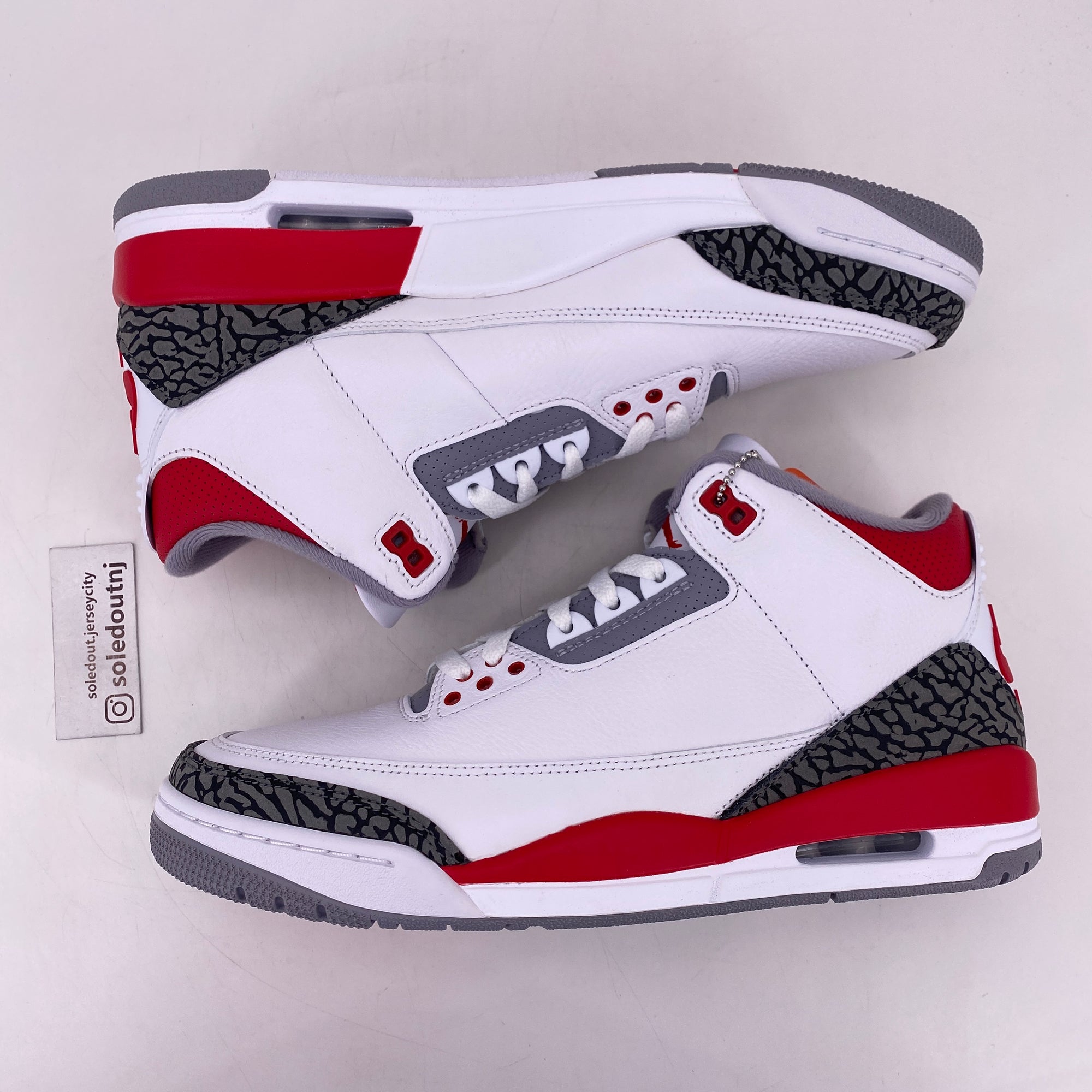 Air Jordan 3 Retro &quot;Fire Red&quot; 2022 New Size 10.5