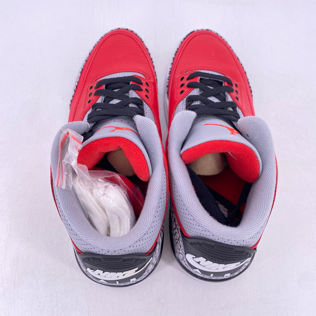Air Jordan 3 Retro "Unite Fire Red" 2020 New Size 10