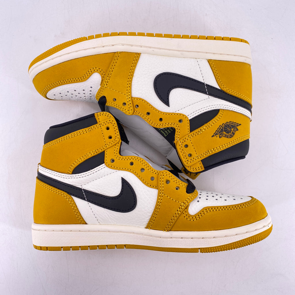 Air Jordan 1 Retro High OG "Yellow Ochre" 2024 New Size 4
