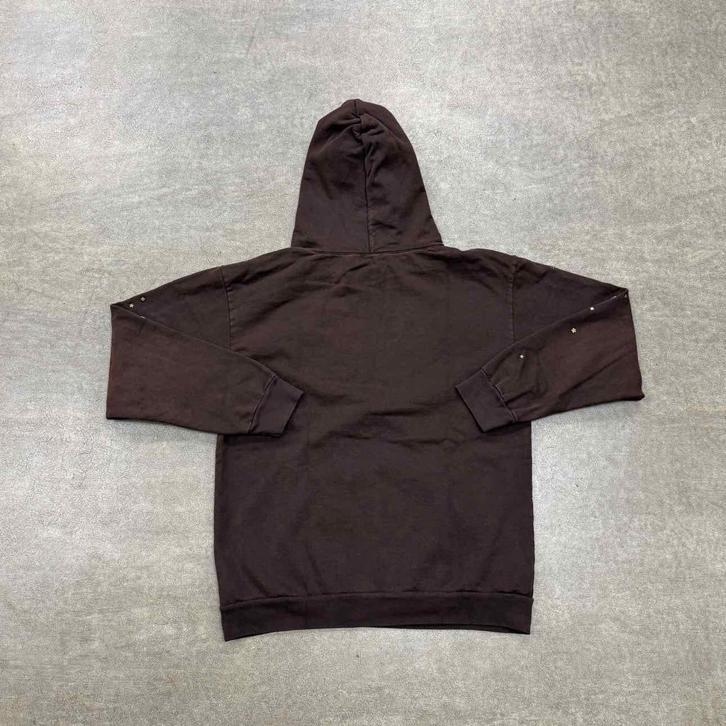 Travis Scott Hoodie "SP5DER DAYS BEFORE RODEO" Brown New Size 2XL