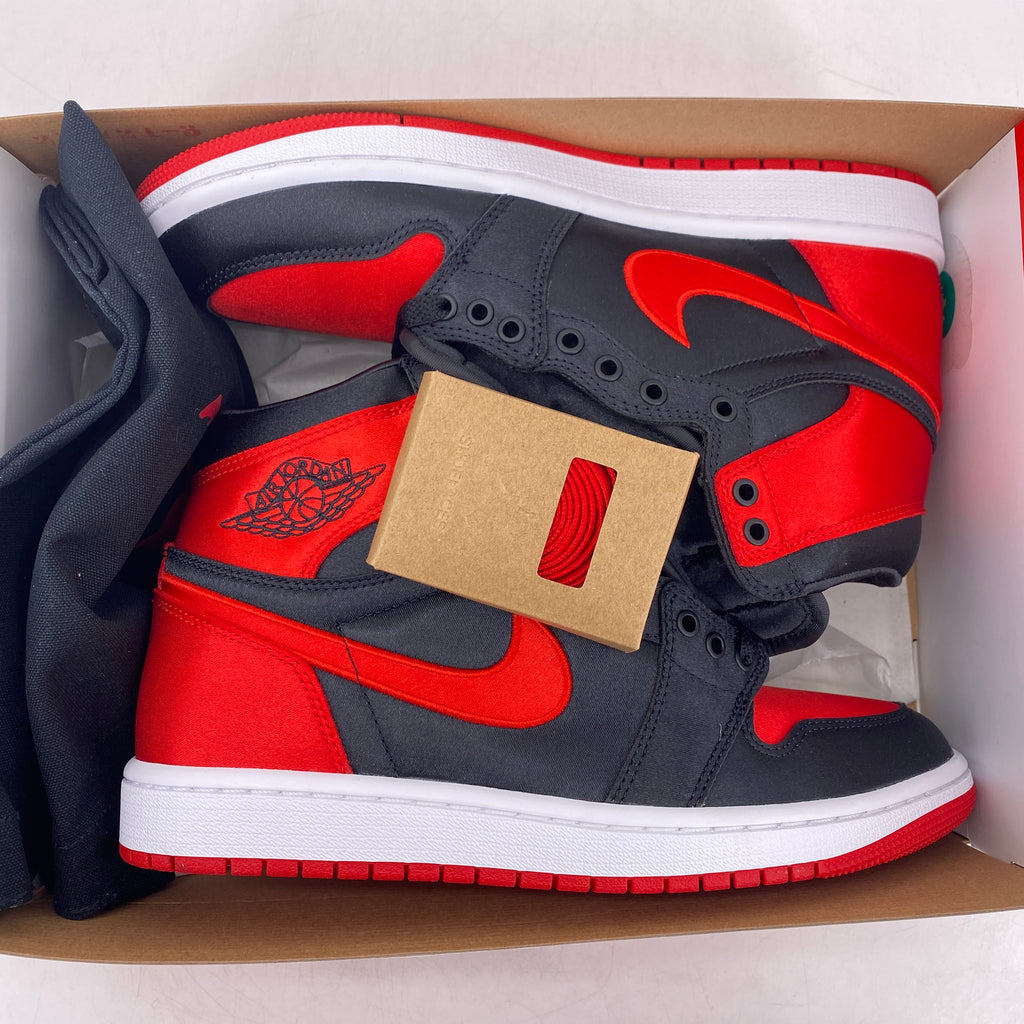 Air Jordan (W) 1 Retro High OG "Satin Bred" 2023 New Size 8.5W