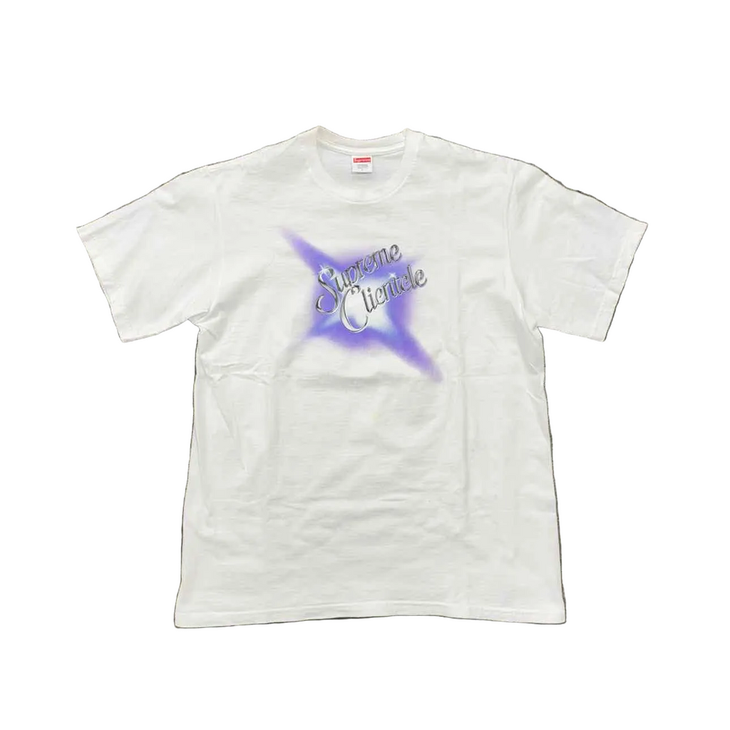 Supreme T-Shirt "CLIENTELE" White Used Size L