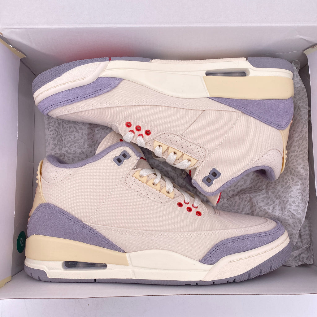 Air Jordan 3 Retro "Muslin" 2022 New Size 7.5