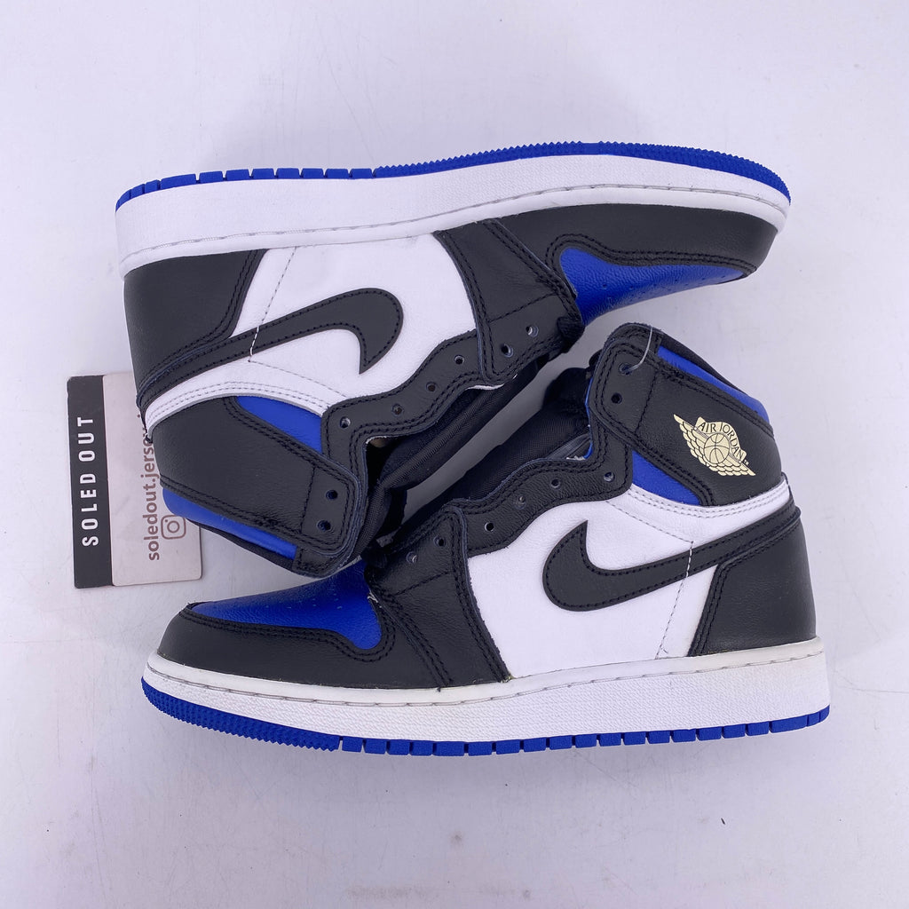 Air Jordan (GS) 1 Retro High OG "Royal Toe" 2020 New Size 5Y