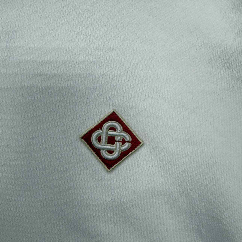 Casablanca Hoodie "SILK SCARF" White Used Size L