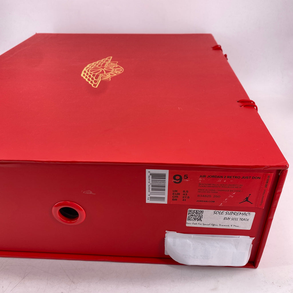 Air Jordan 2 Retro "Just Don Beach" 2016 New Size 9.5