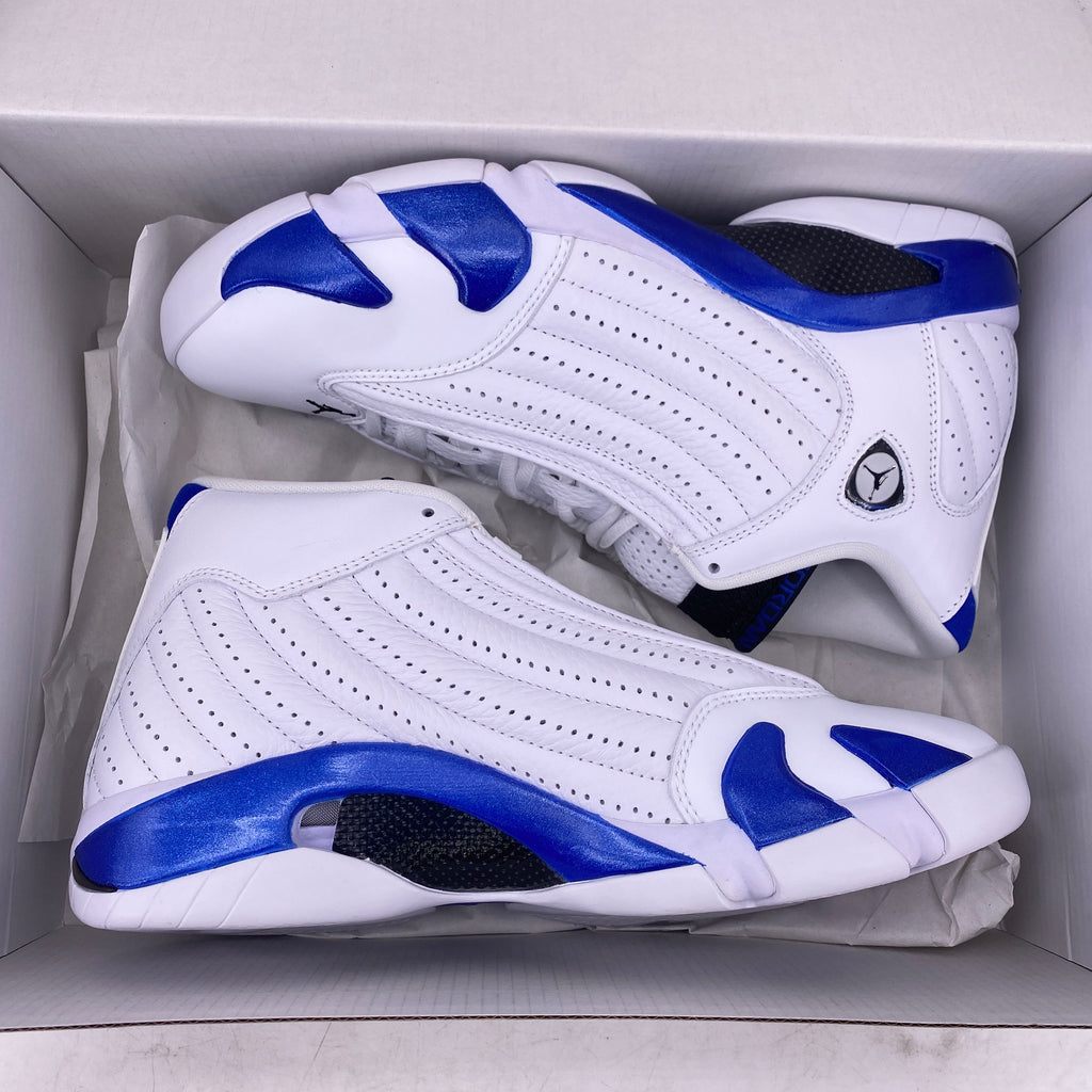 Air Jordan 14 Retro "White Hyper Royal" 2020 New Size 8