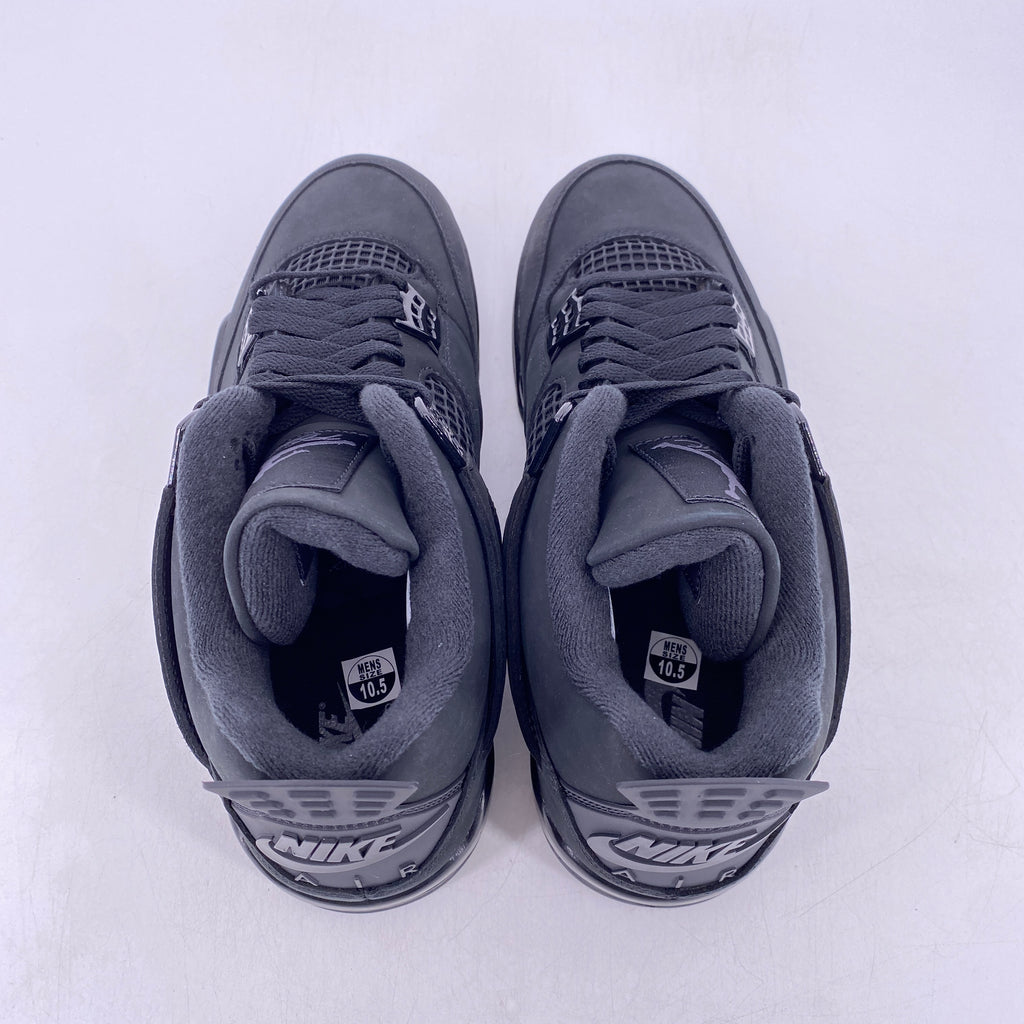 Air Jordan 4 Retro "Black Cat" 2025 New Size 10.5