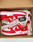 Nike Air Force 1 Low "Lv White Red" 2022 New Size 8.5