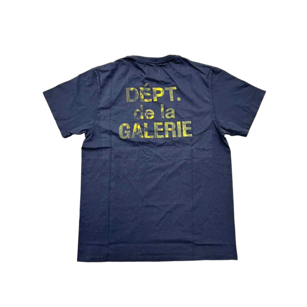 Gallery DEPT. T-Shirt "FRENCH" Black New Size S