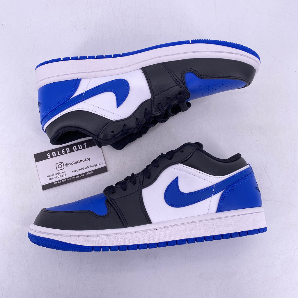 Air Jordan 1 Low "Alternate Royal Toe" 2023 New Size 7.5