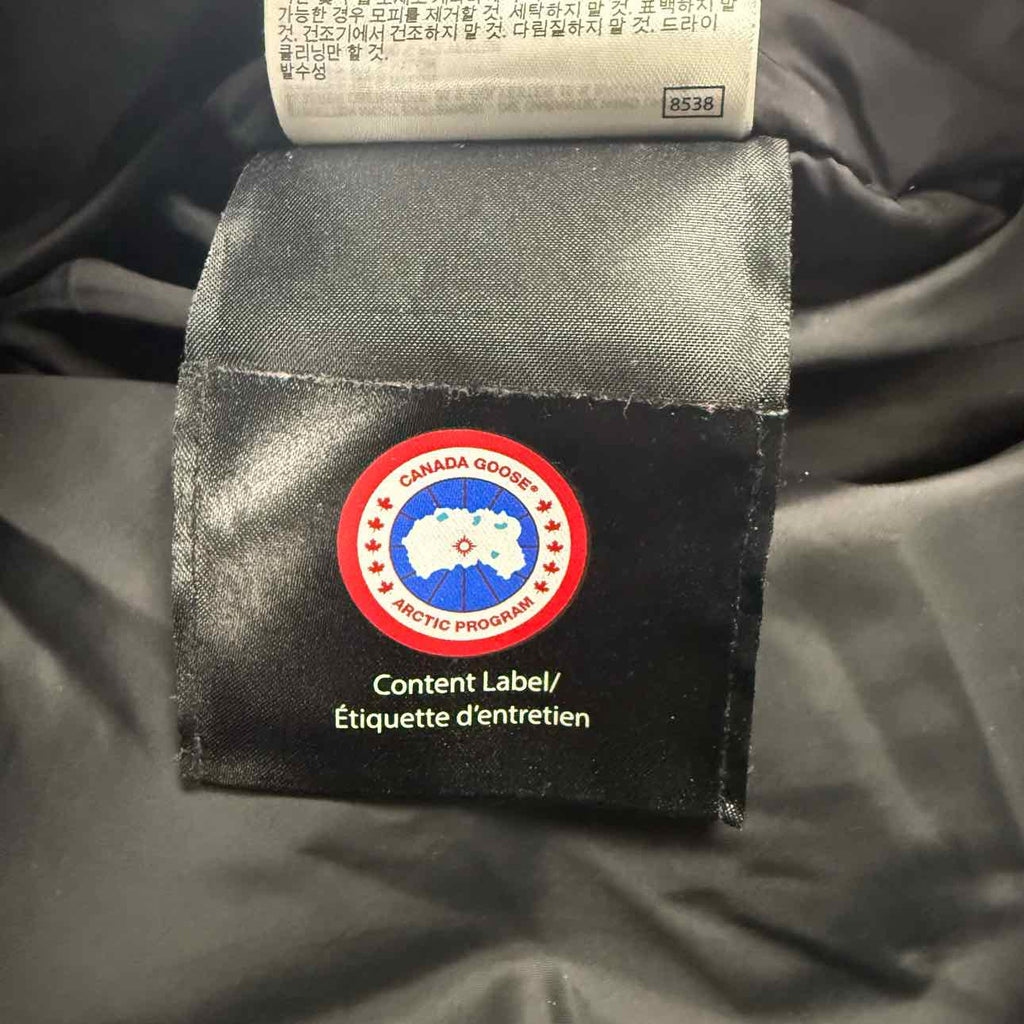 Canada Goose "ROSEMONT PARKA" Black Used Size L