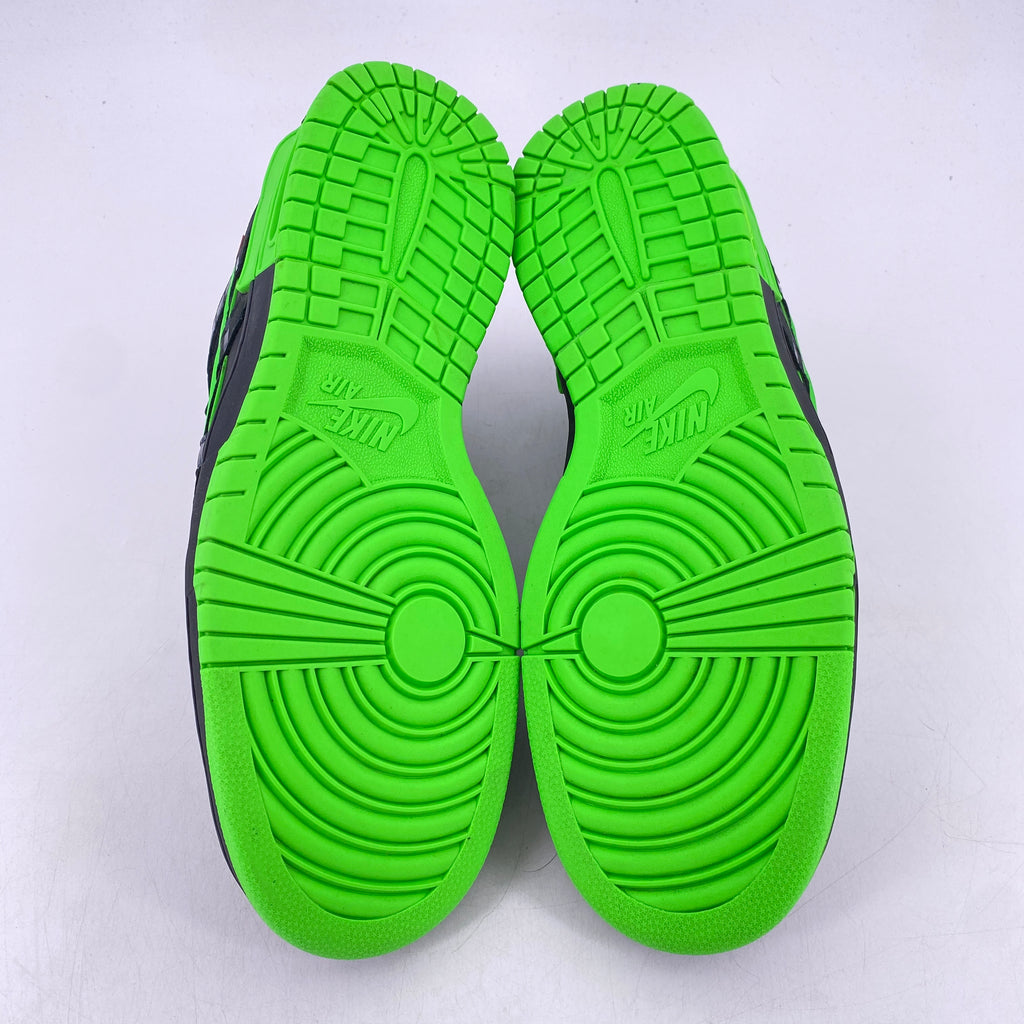Nike Air Rubber Dunk / OW "Green Strike" 2020 Used Size 13