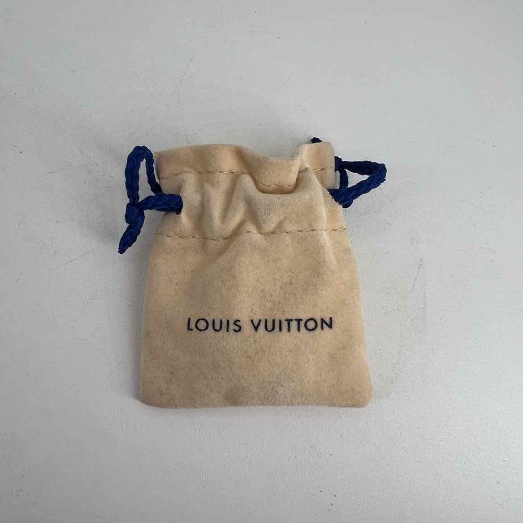 Louis Vuitton Bracelet "LOGO" Used Gold Size OS