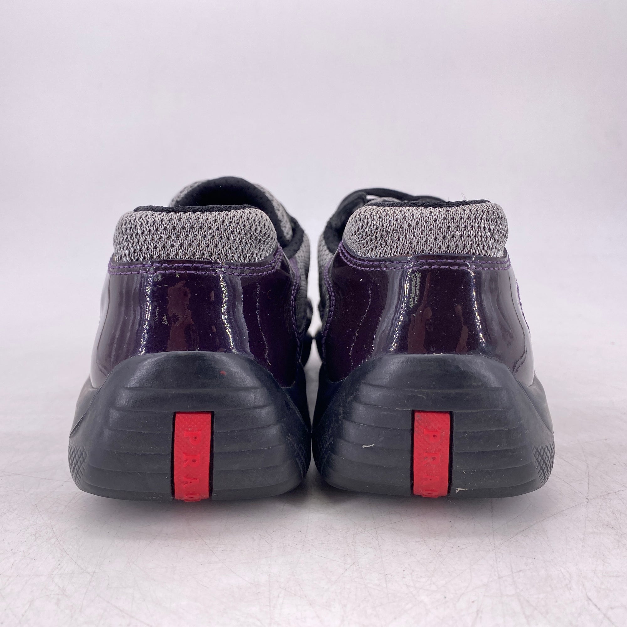 Prada America&#39;s Cup &quot;Burgundy&quot;  Used Size 7.5 PRADA