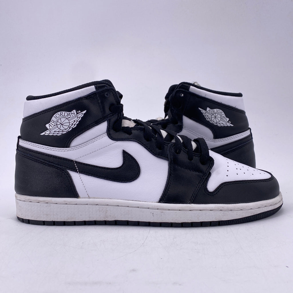 Air Jordan 1 Retro "Black White" 2014 Used Size 10.5
